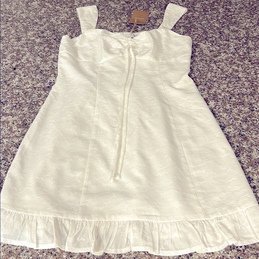 RIHOAS White Mini Dress
